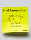God Knows Best