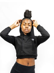 Load image into Gallery viewer, Branded Long Sleeve Crop Top - SlimStrength ActiveWear - Apparel with Purpose
