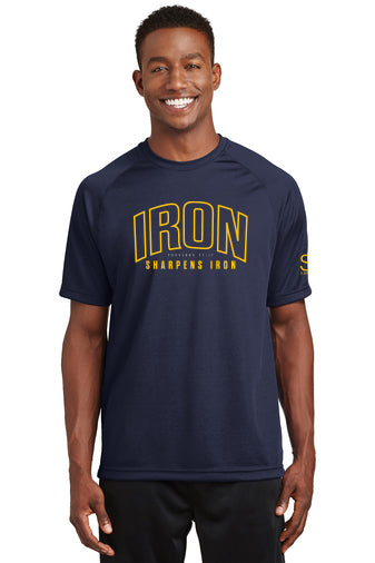 Iron Sharpens Iron - Dry Zone T-Shirt - SlimStrength ActiveWear - Apparel with Purpose