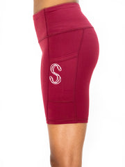 Load image into Gallery viewer, High Waistband Pockets Bike Shorts - SlimStrength ActiveWear - Apparel with Purpose
